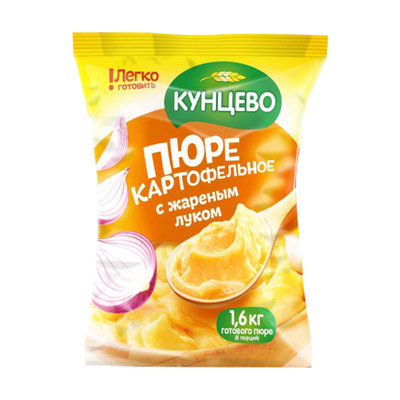 进口俄罗斯土豆泥粉冲泡速食袋装