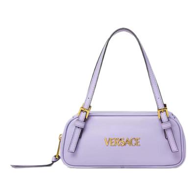 【季末优惠】VERSACE/范思哲 女士Versace Tag迷你保龄球包