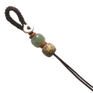 手工编织绳子钥匙扣半成品diy钥匙挂绳链挂件平安扣玉石吊坠挂饰