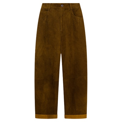 IMMI26PS异色繁星厚绒面长裤