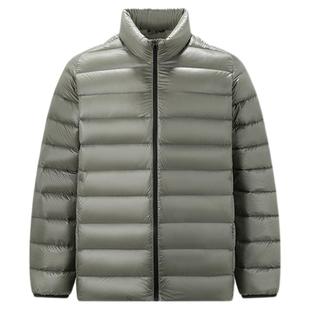 商场同款|森马羽绒服男冬季90绒子轻薄内胆2025新款情侣立领外套