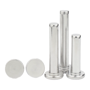 不锈钢304平头铆钉GB109敲击式平头实心铆钉M2M3M4M5M6M8M10M12mm