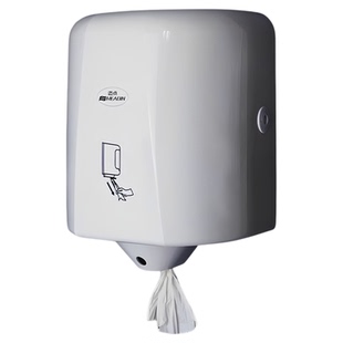 迈点中间抽擦手纸架壁挂纸巾盒餐厅酒店擦厨房大吸油干手纸商用