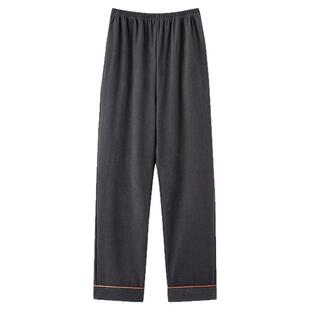 男士睡裤男长裤冬季德绒男款居家裤子加厚保暖裤秋冬款悠闲家居裤