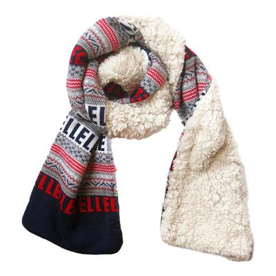 正品ELLE儿童毛线围巾冬保暖围脖