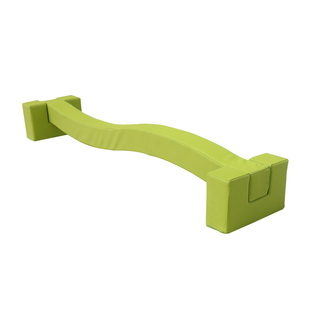 早教儿童感统训练s型平衡木独木桥软体体适能幼儿园户外运动玩具