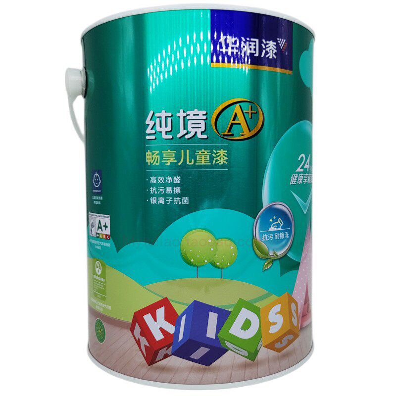 净醛环保抗菌抗污防霉儿童漆亚光