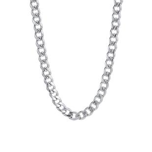 NFF欧美钛钢链条项链男潮古巴链嘻哈潮链子装饰女生情侣百搭配饰