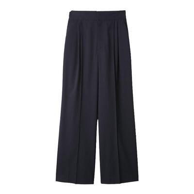 FRAYI.D压褶直筒休闲裤