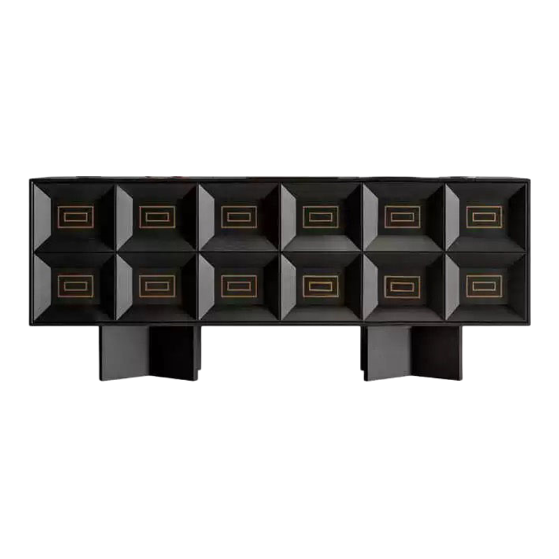 法式极简中古玄关收纳柜