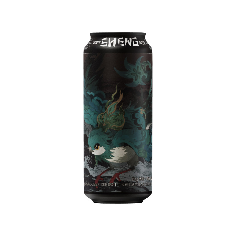 山乘酿造远洋系列精卫西海岸风格美式淡艾麦芽酒花500ml精酿啤酒