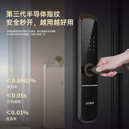 通通锁科技侠公寓密码指纹锁民宿出租房酒店室内木门智能锁012-5