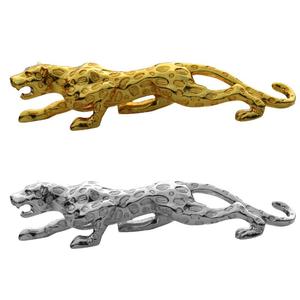 车载金钱豹汽车摆件豹子个性创意车内装饰品高档大气男士车上用品