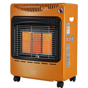 万兆达燃气取暖器家用多功能室内速热暖风机天然气液化煤气烤火炉