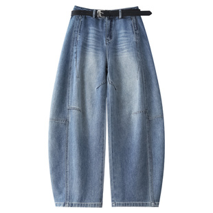 今年流行弯刀牛仔裤女2026春季正品新款高腰显瘦百搭镰刀裤弯刀裤