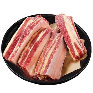 黄膘牛排内蒙古原切扇子骨牛排骨新鲜带肉牛肋排条生鲜牛仔骨牛肉