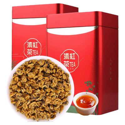 云南凤庆特级蜜香金螺滇红茶500g