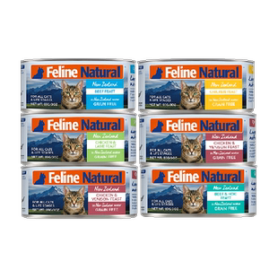 K9Natural新西兰进口无谷猫罐头成幼猫通用主食罐鸡肉味85g*6
