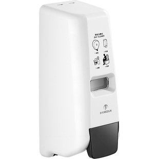 莫顿厕所泡沫消毒器坐便式马桶圈消毒机免打孔壁挂式给皂器