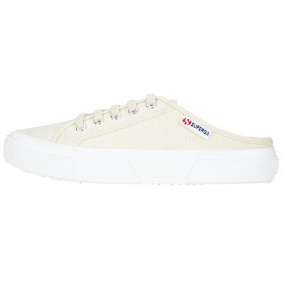 SUPERGA休闲平跟圆头懒人半拖鞋