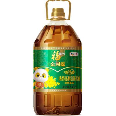 福临门低芥酸浓香压榨菜籽油
