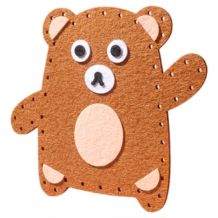 儿童缝缝乐不织布包手工创意挂件材料包diy女孩玩偶摆件学生玩具