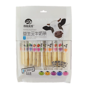图腾牧场含益生元牛奶条内蒙特产