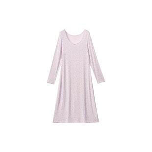 ubras呼呼睡衣套装碎花莫代尔家居服女生长袖睡裙子26年新款春夏