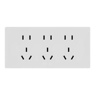 118型开关插座面板墙壁三位6孔9九孔十二孔15孔二十孔多孔位暗装