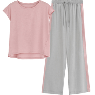 淳度睡衣夏季女款2026新款全棉短袖简约巨好看高级感家居服