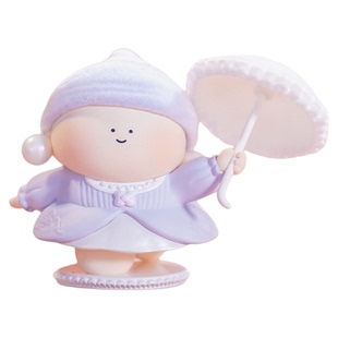 大美术馆 温柔时光戴珍珠耳环的少女盲盒手办女桌面摆件生日礼物