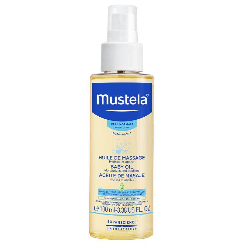 妙思乐法国婴幼儿按摩油100ml