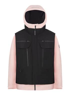 波司登奥莱女连帽保暖滑雪羽绒服