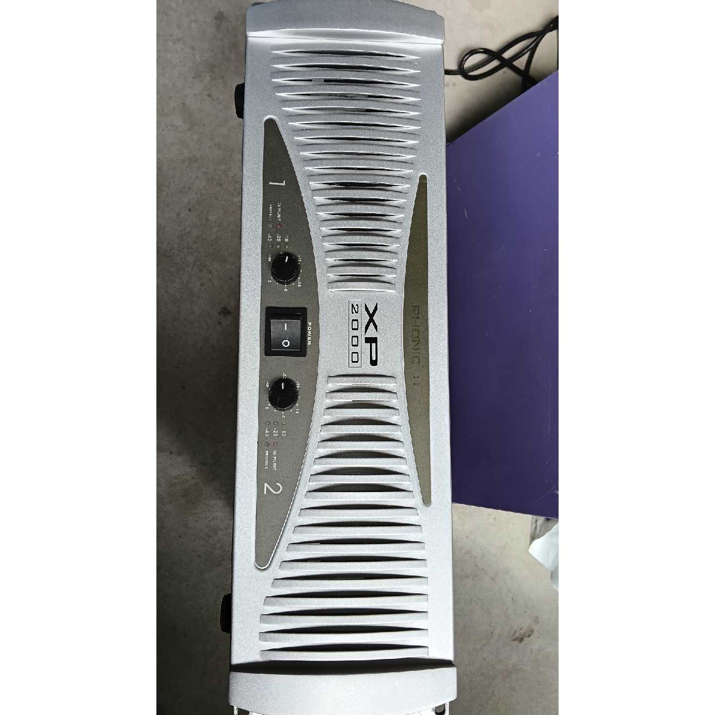 【议价-可维修】 PHOC XP2000专业功放机 实物拍的 成色还行 /均