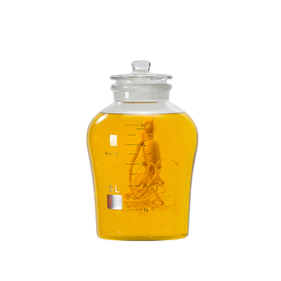 泡酒专用酒瓶加厚高硼硅玻璃瓶密封酒坛酒罐20斤白酒储酒器泡酒瓶