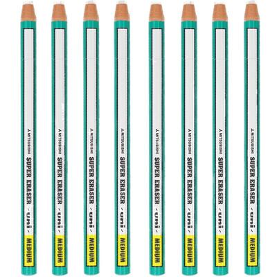 三菱撕纸橡皮素描专用高光笔形4B