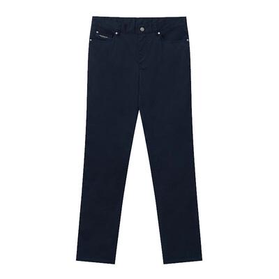 哈吉斯纯色休闲直筒长裤男潮