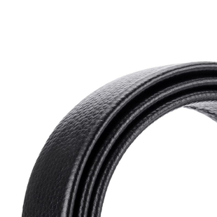 3.5CM 正品ChainKavin皮带男真皮自动扣耐用裤带不带头荔枝纹带身