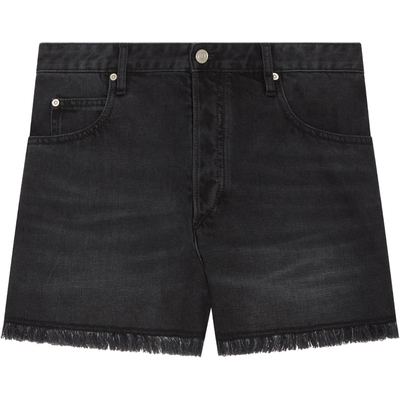 ISABEL MARANT LESIA修身纯色牛仔短裤热裤女
