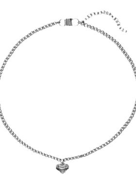 原创设计时尚镀金情侣爱心项链