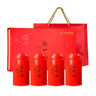 张一元茉莉花茶礼盒特种茉莉龙毫礼盒 浓香四溢中国红送礼佳选