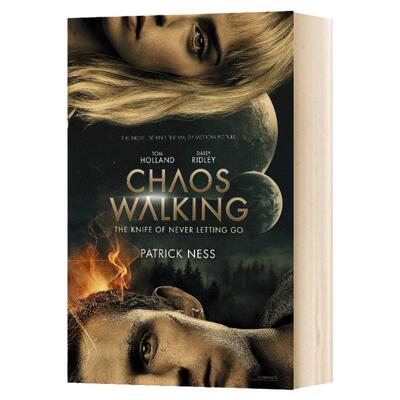 混沌漫步行走1 闹与静 电影封面版 英文原版 Chaos Walking: The Knife of Never Letting Go 荷兰弟主演同名电影 进口英语书籍