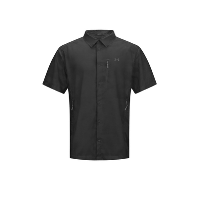 安德玛UA户外吸湿速干短袖衬衫