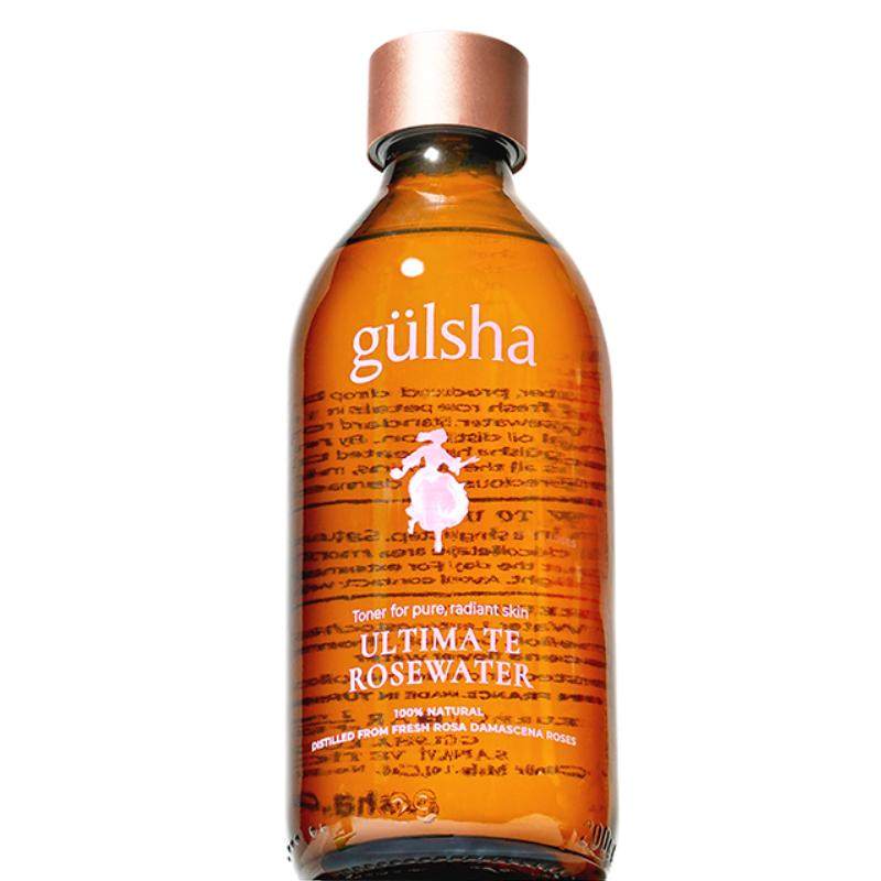 gulsha/古尔莎大马士革玫瑰萃取湿敷水纯露去闭口焕亮维稳爽肤水