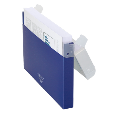 日本大容量顶开式商务学生文件盒