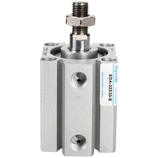 sqeldt外螺纹外牙气动薄型气缸SDA20-10/15/25*30X35-40-50-60-BS