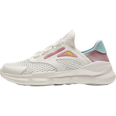 安踏女大童一脚蹬网眼透气溯溪鞋