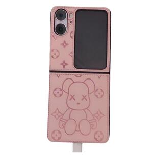 适用 OPPO findn2flip手机壳新款皮质全包潮牌奢华女款findn3flip防摔高档折叠屏商务男士情侣创意个性保护壳