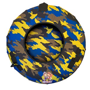 充气滑雪圈滑雪轮胎加厚耐磨彩虹滑道圈滑道游乐场成人儿童款包邮