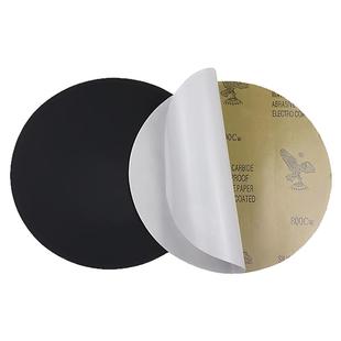 鹰牌金相砂纸圆形带背胶200/220/230mm耐水抛光打磨砂纸带压敏胶